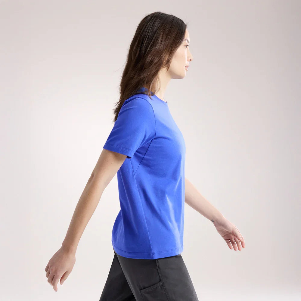 T-shirt Arc'teryx Kragg SL Cotton Emblem Crew (femmes)