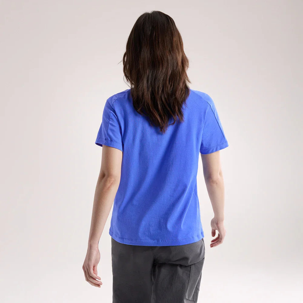 T-shirt Arc'teryx Kragg SL Cotton Emblem Crew (femmes)