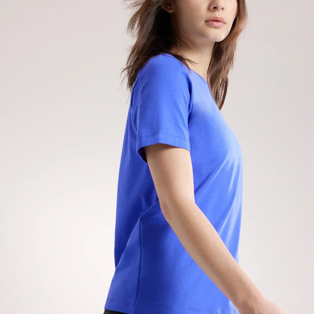 T-shirt Arc'teryx Kragg SL Cotton Emblem Crew (femmes)