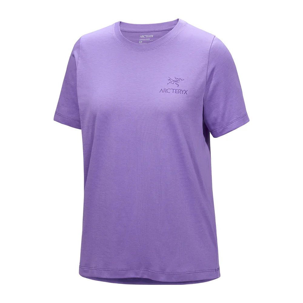T-shirt Arc'teryx Kragg SL Cotton Emblem Crew (femmes)