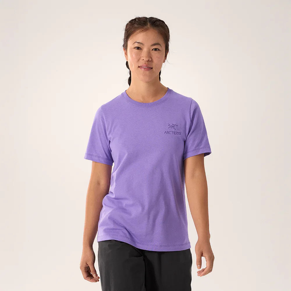 T-shirt Arc'teryx Kragg SL Cotton Emblem Crew (femmes)
