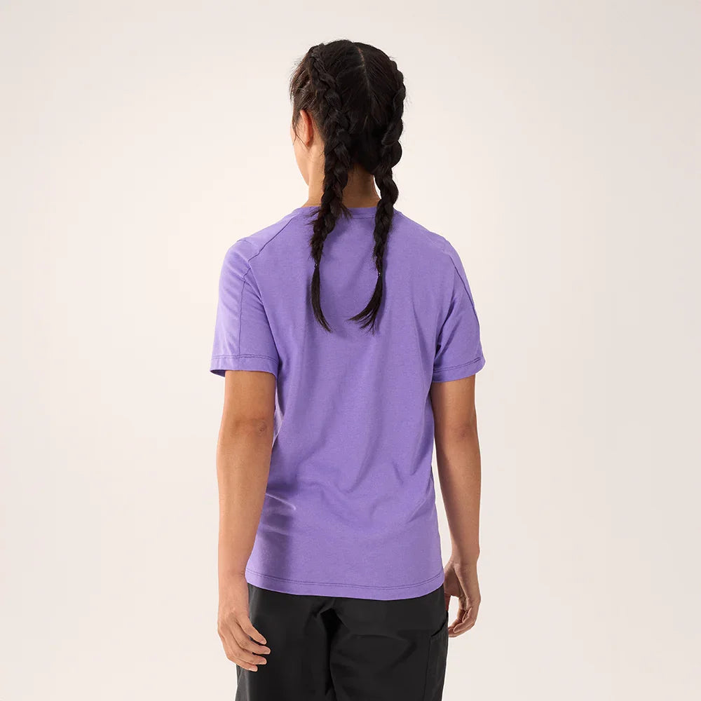 T-shirt Arc'teryx Kragg SL Cotton Emblem Crew (femmes)