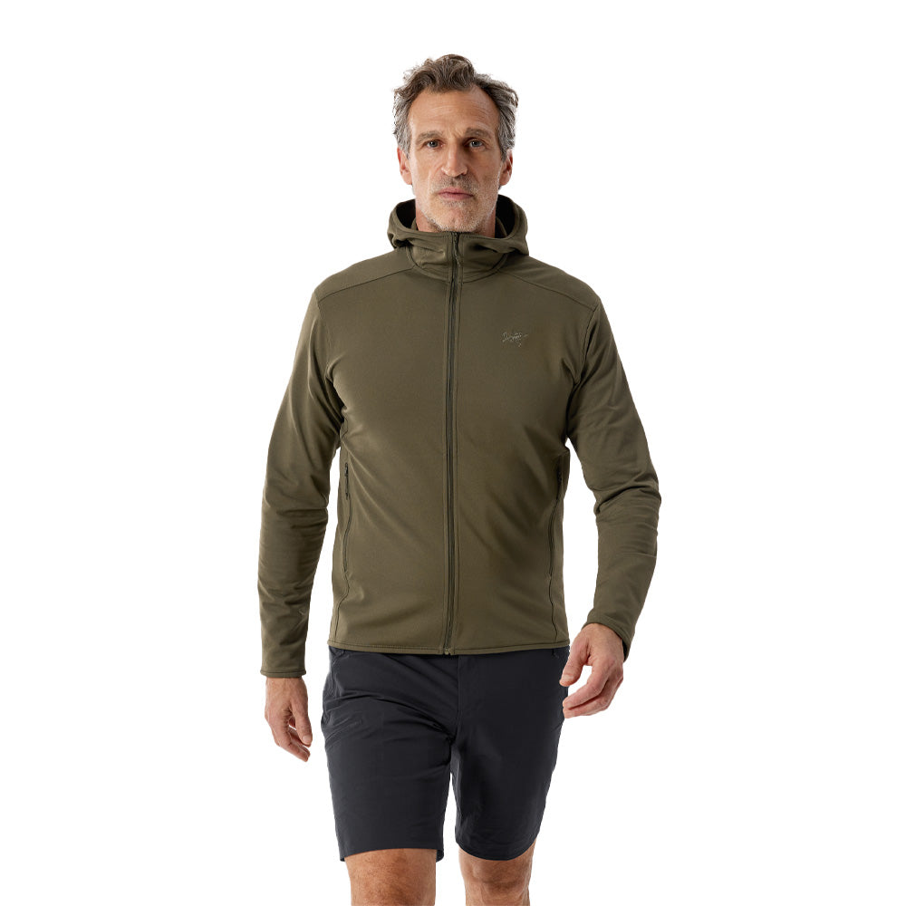 Manteau à capuchon en laine polaire Arc'teryx Kyanite Lightweight (hommes)