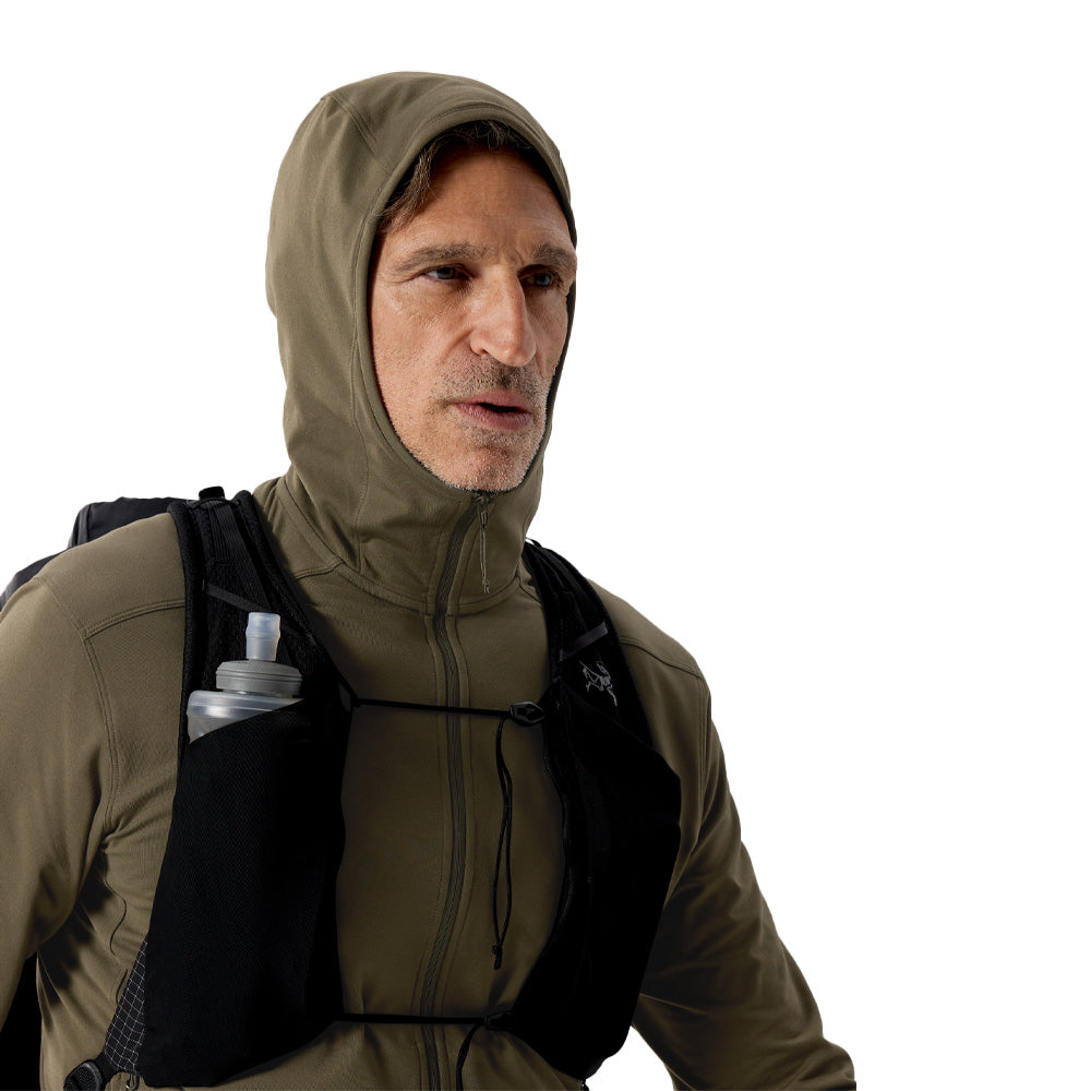 Manteau à capuchon en laine polaire Arc'teryx Kyanite Lightweight (hommes)
