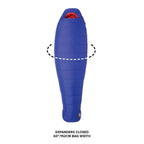 Sac de couchage Big Agnes Torchlight 20 (-7 °C) (femmes) – Petit