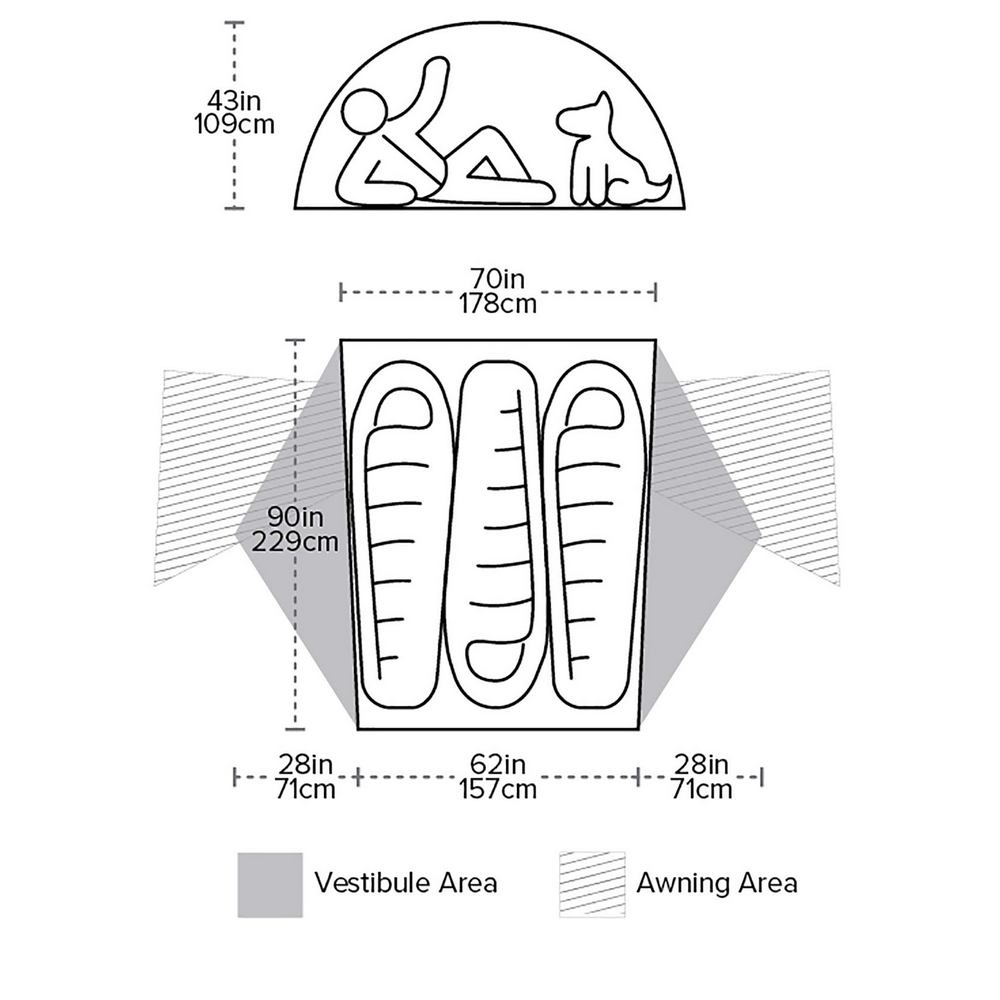 Tente Big Agnes Copper Spur HV UL3