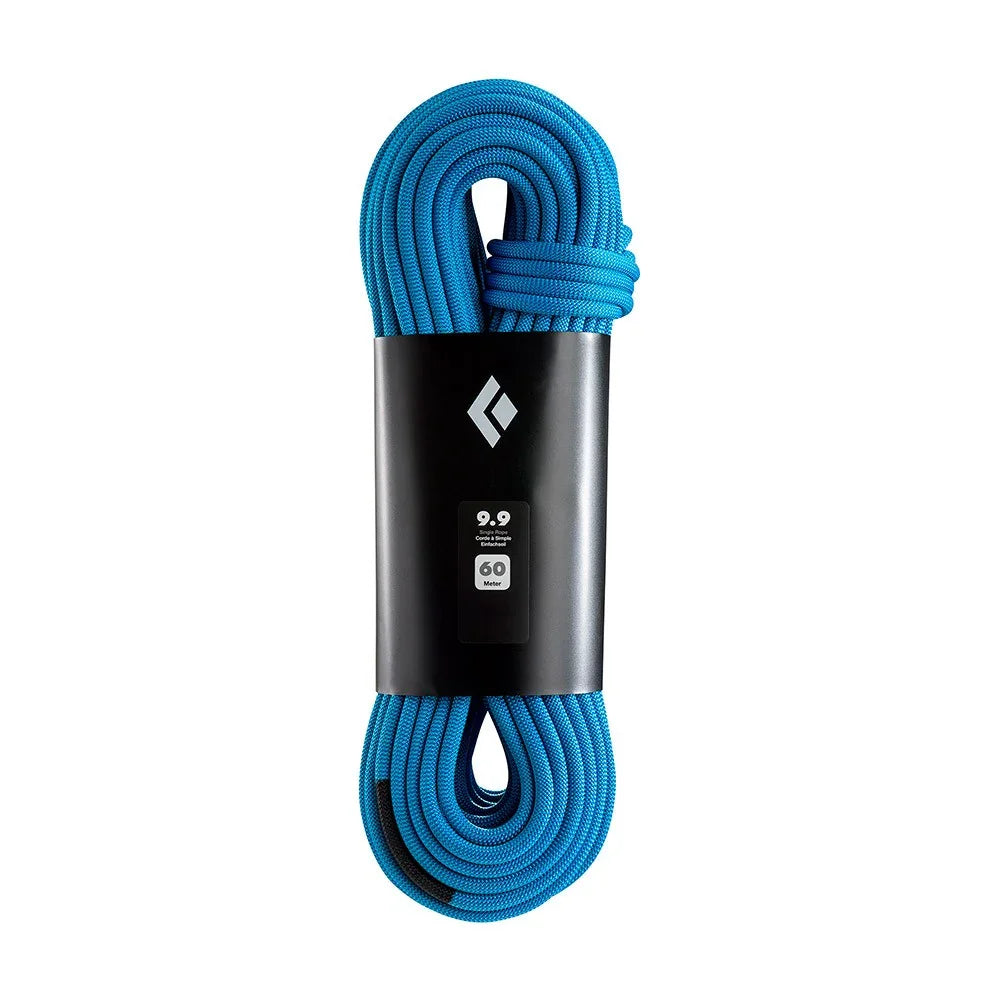 Black Diamond 9.9 mm x 60m Climbing Rope - Dual Blue