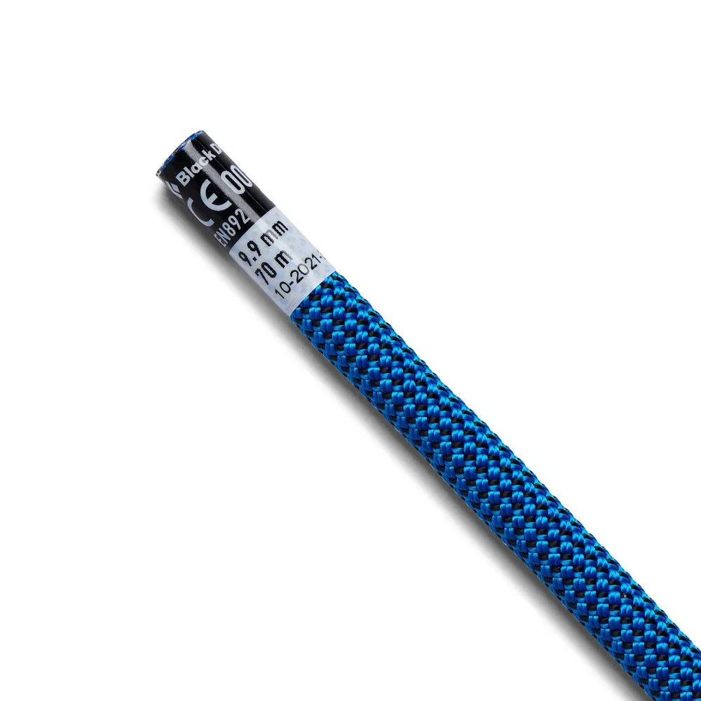 Black Diamond 9.9 x 40 m Climbing Rope - Dual Blue