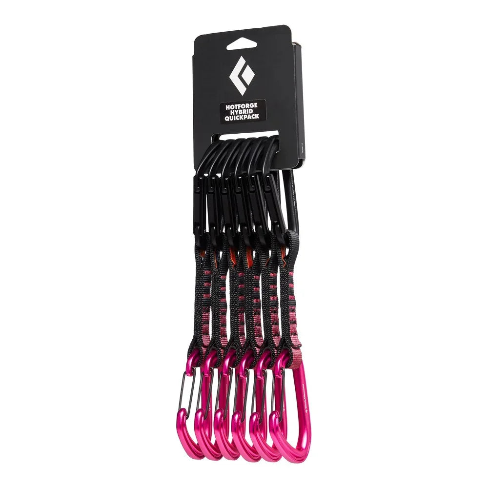 Dégaines Black Diamond Hotforge Hybrid Quickpack 12 cm