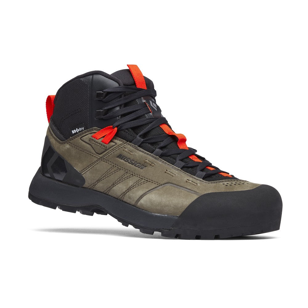 Black Diamond M's Mission Leather Mid WP Approach Shoes