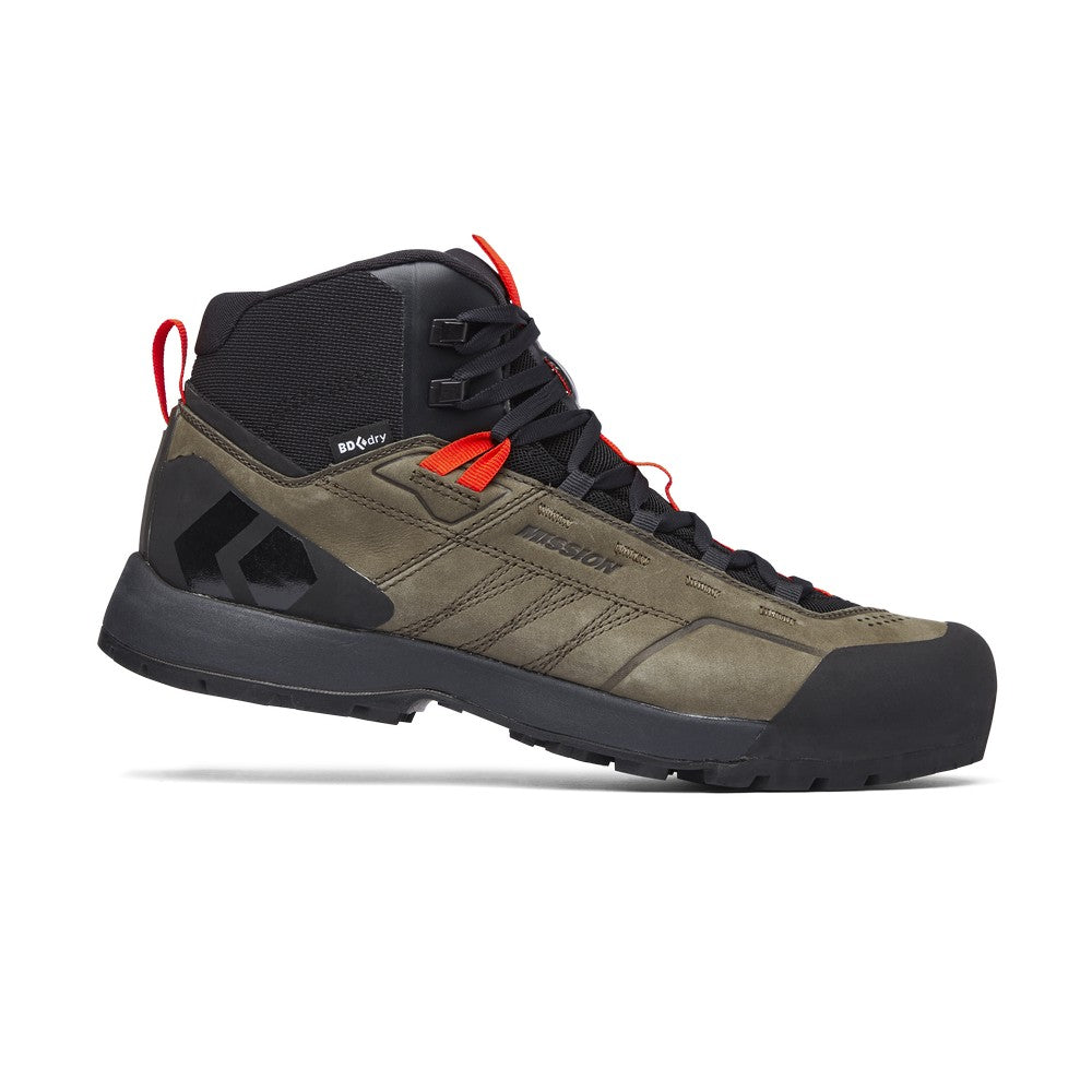 Black Diamond M's Mission Leather Mid WP Approach Shoes