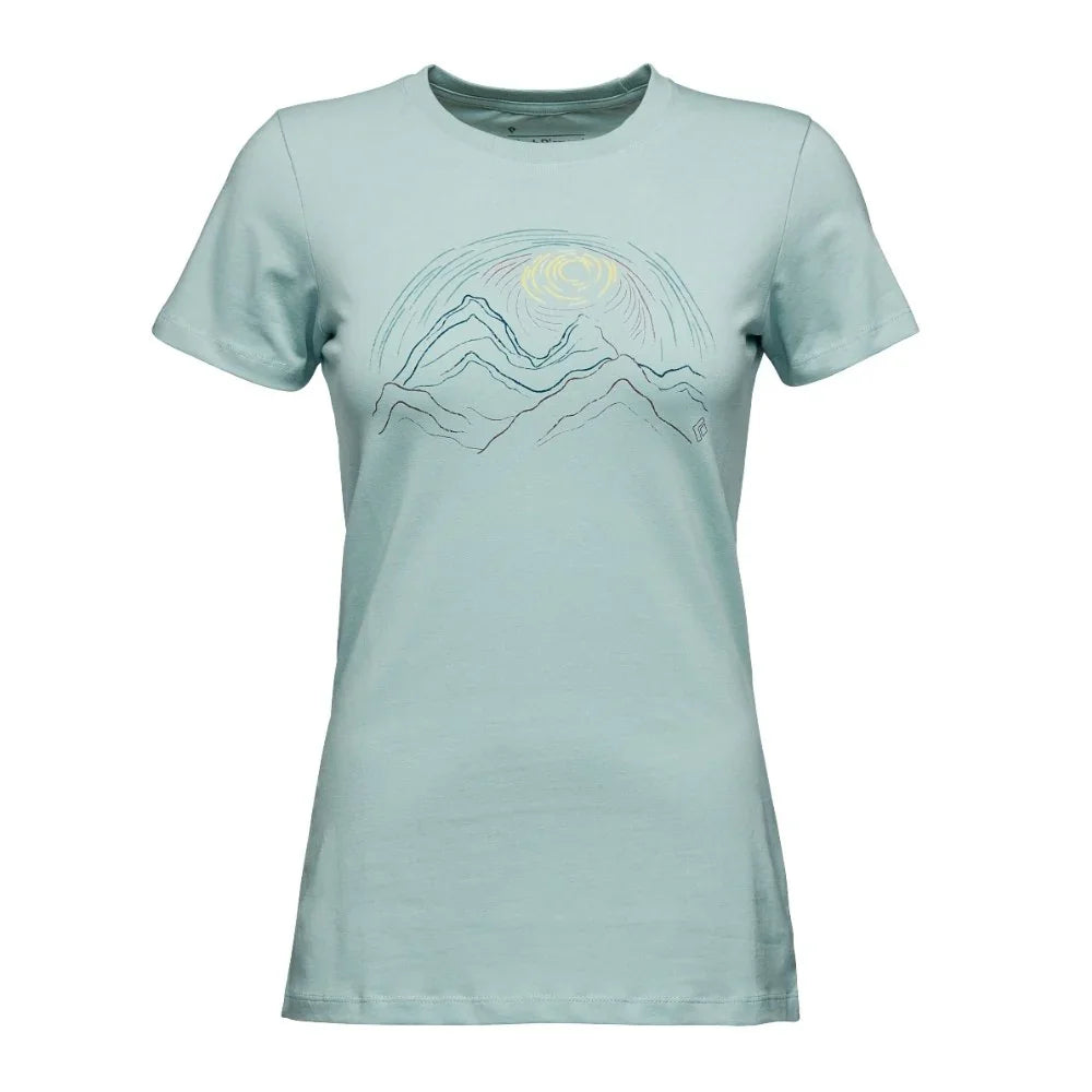 T-shirt Black Diamond Summit Scribble (femmes)