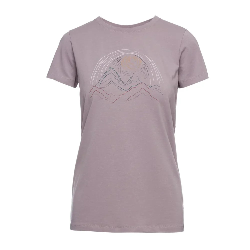 T-shirt Black Diamond Summit Scribble (femmes)