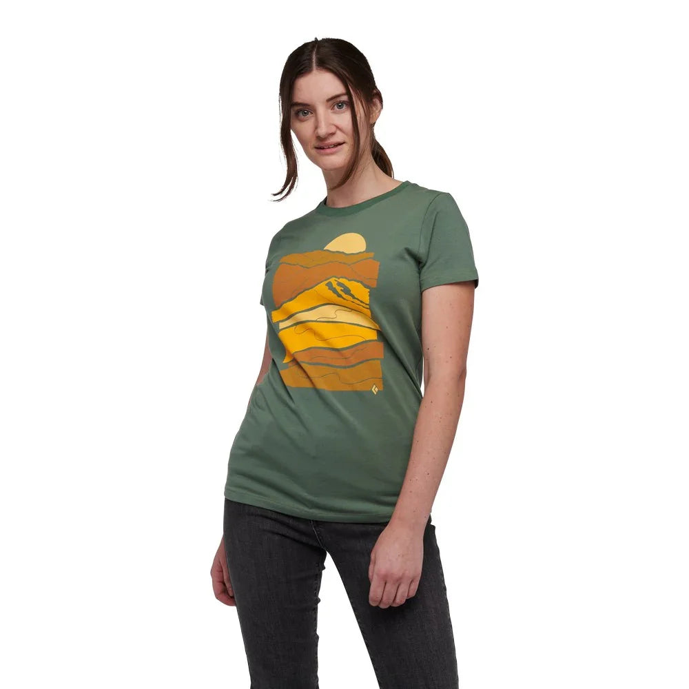 T-shirt Black Diamond Leveled Landscape (femmes)