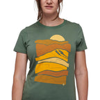 T-shirt Black Diamond Leveled Landscape (femmes)