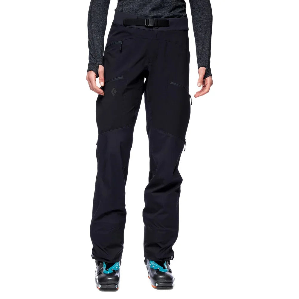 Black Diamond W's Dawn Patrol Hybrid Snow Pants - Black