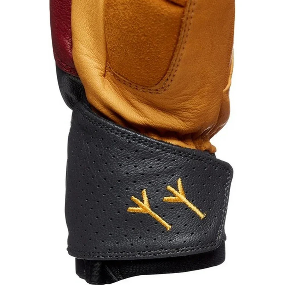 Black Diamond Spark Johnny Mittens - Amber/Dark Crimson