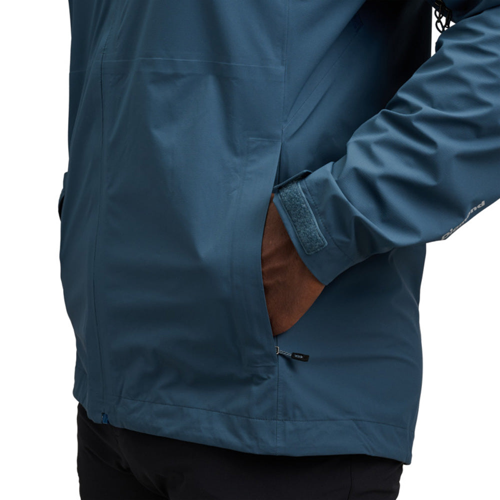Black Diamond M's Strataline Stretch Shell Waterproof Jacket