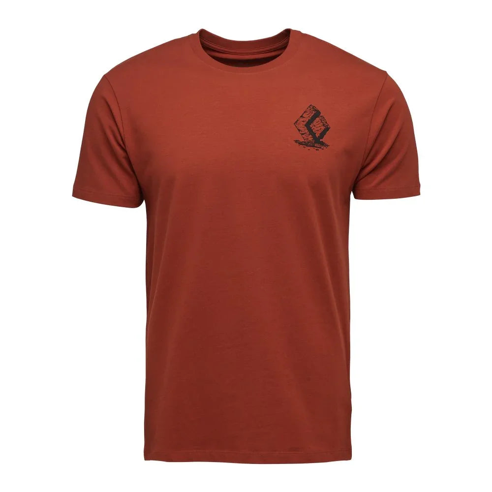 T-shirt Black Diamond Boulder (hommes)