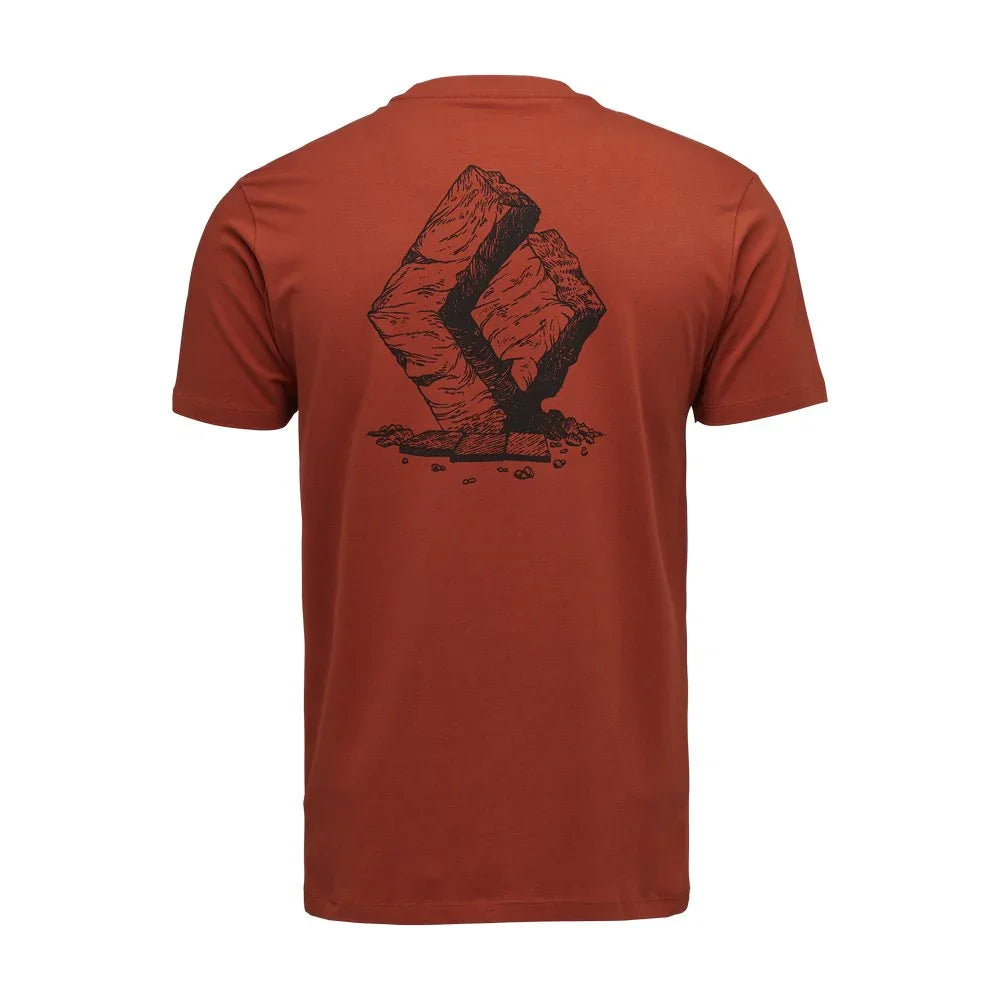 T-shirt Black Diamond Boulder (hommes)