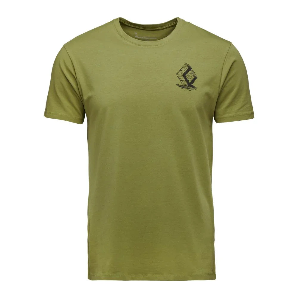 T-shirt Black Diamond Boulder (hommes)
