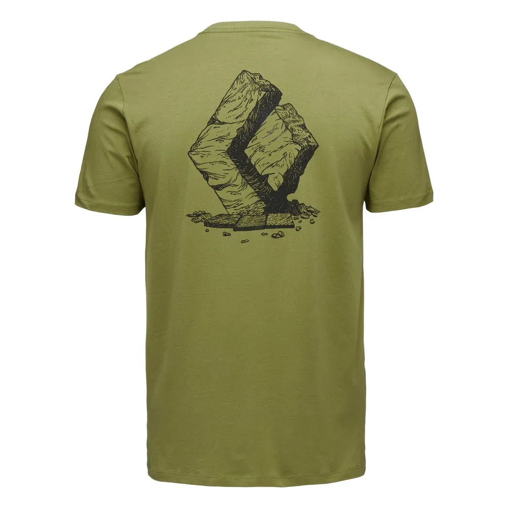 T-shirt Black Diamond Boulder (hommes)