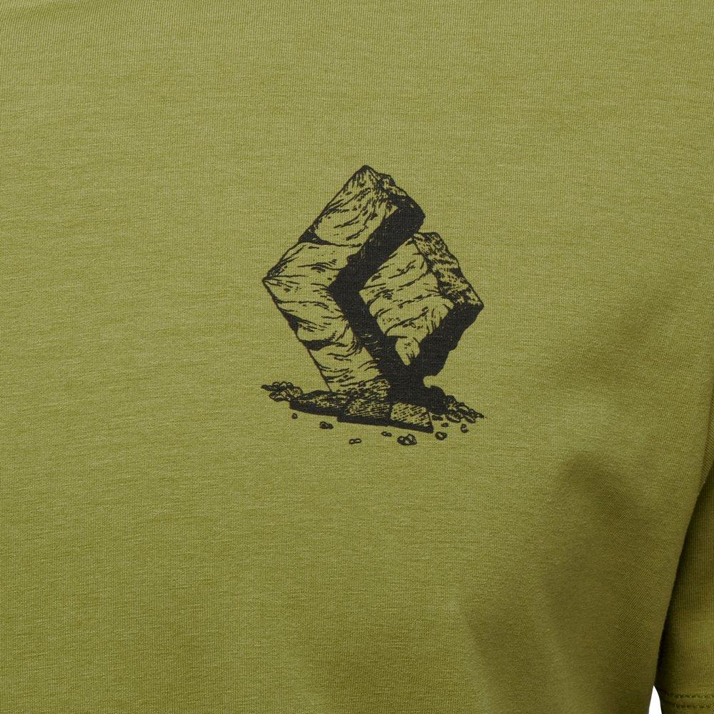 T-shirt Black Diamond Boulder (hommes)