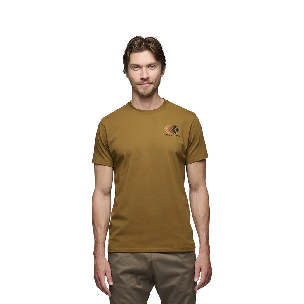T-shirt Black Diamond Faded (hommes)