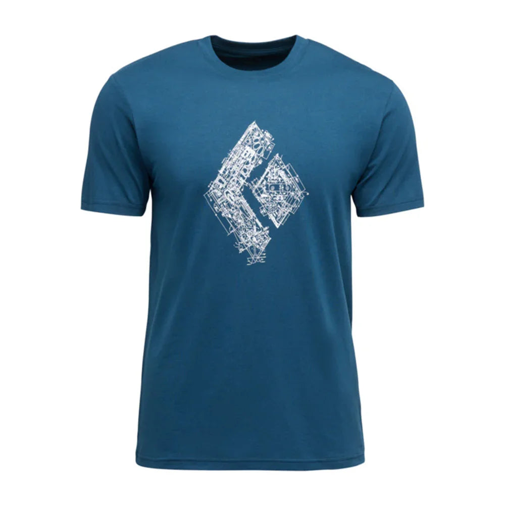 T-shirt Black Diamond Engineered Diamond (hommes)