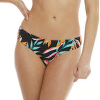 Body Glove W's Los Cabos Eclipse Surf Rider Bikini Bottom - Black