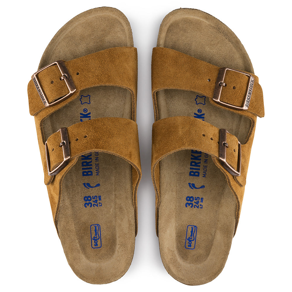 Sandales Birkenstock Arizona Soft Footbed Suede (femmes)