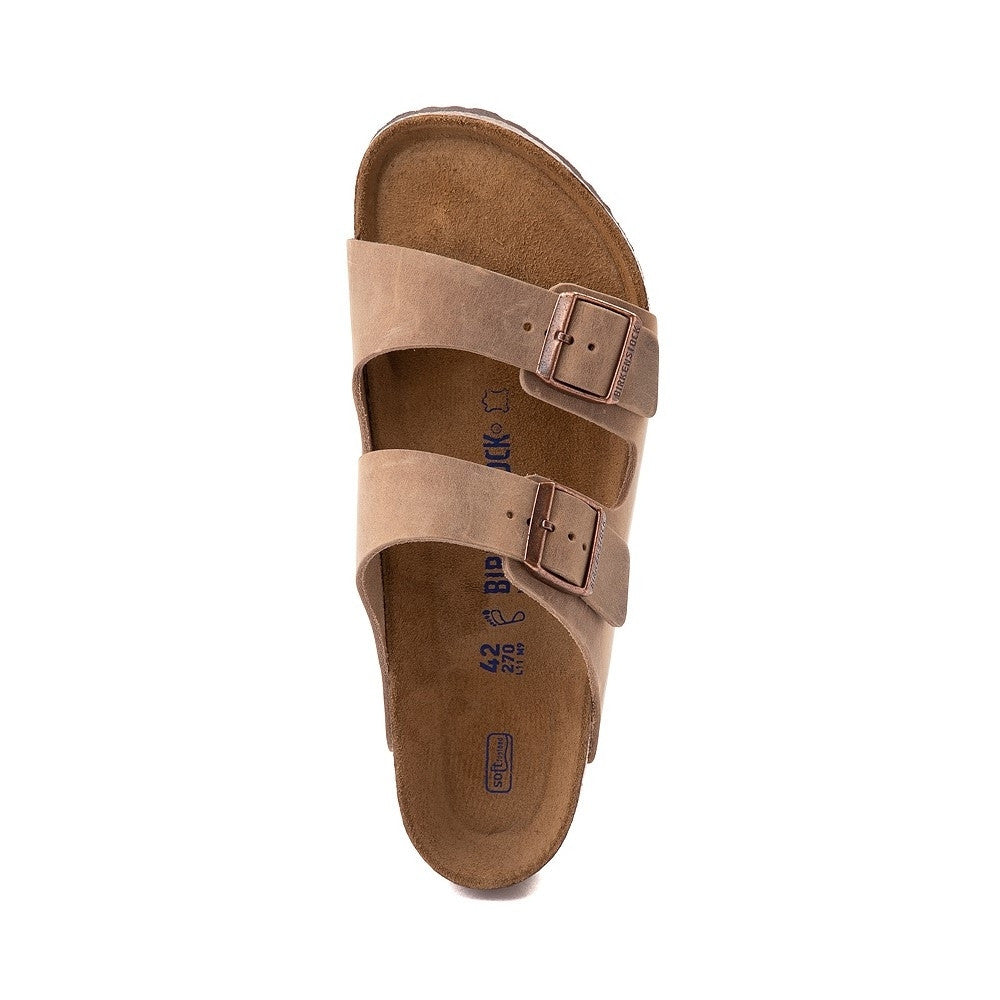 Birkenstock M's Arizona Soft Leather Sandals