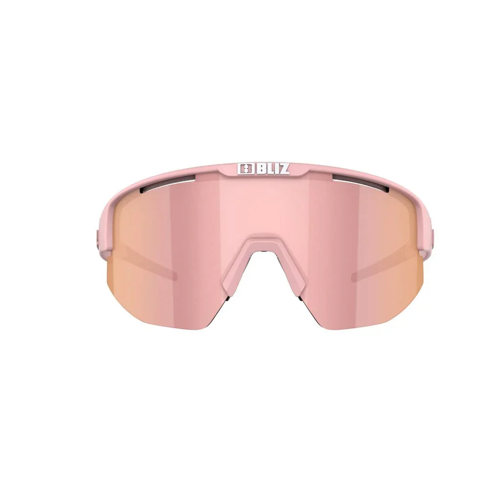 Bliz Matrix Brown Sunglasses w/ Rose Multi Lens