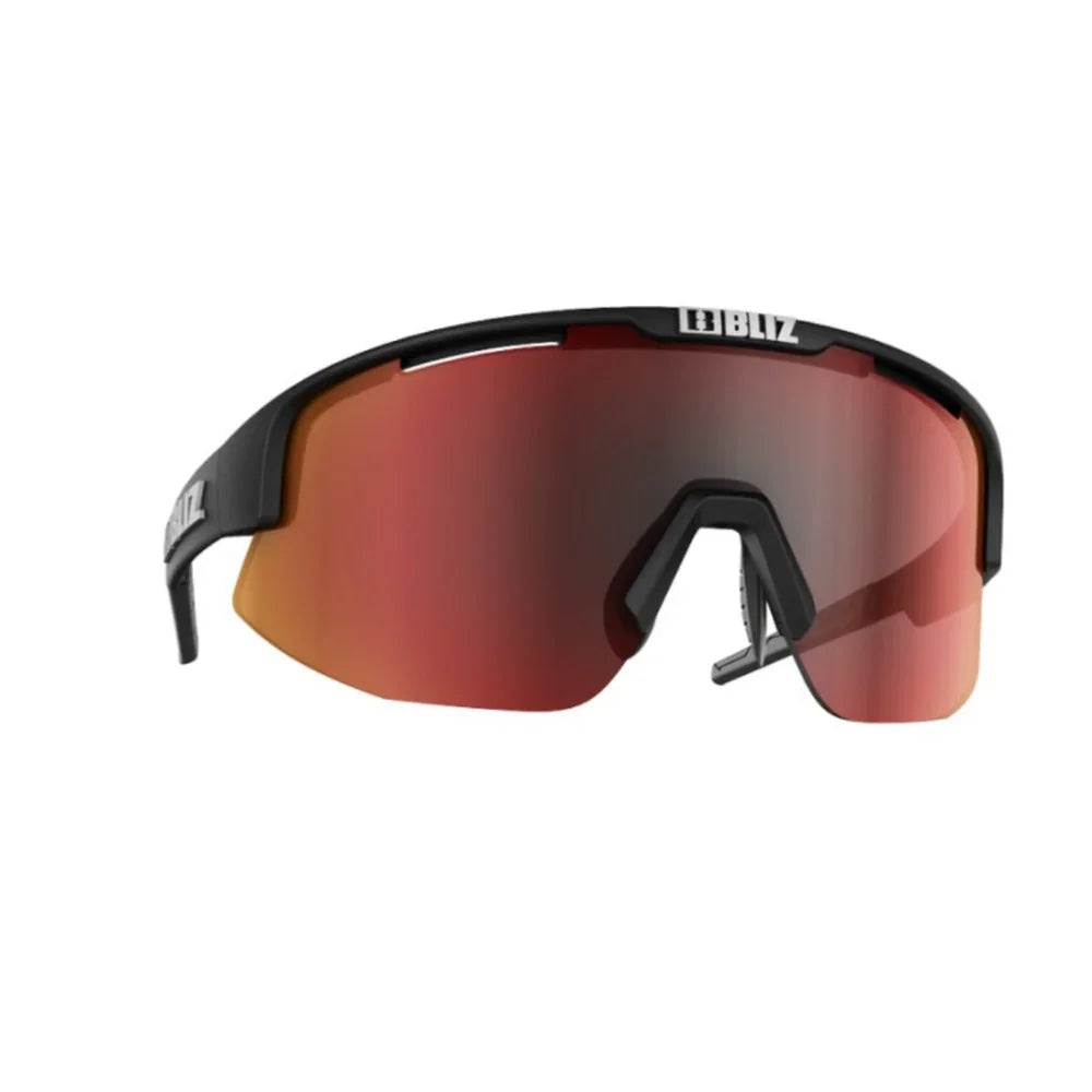 Bliz Matrix Sunglasses / Brown Red Multi Lens - Black