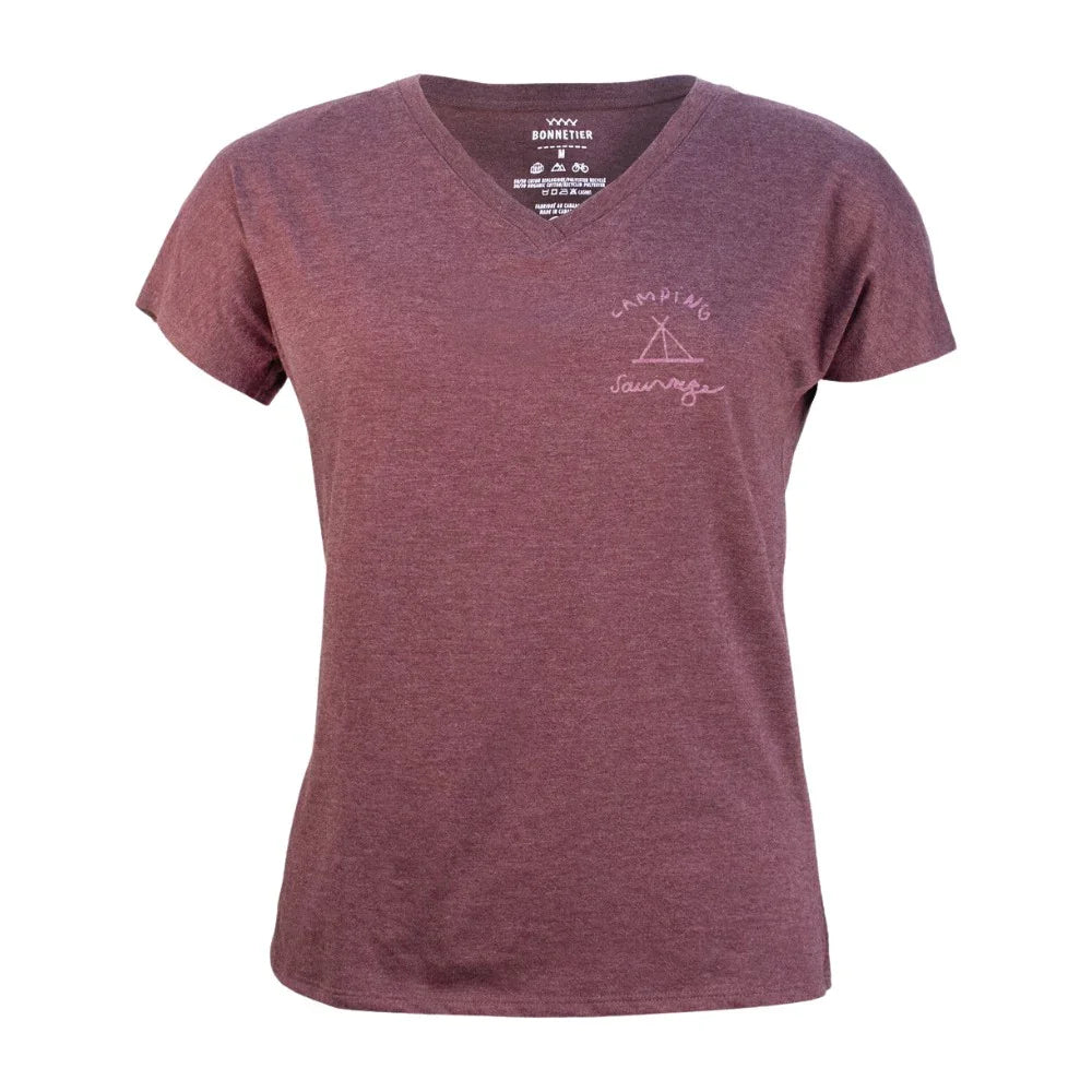 T-shirt Bonnetier Souris (femmes) - camping