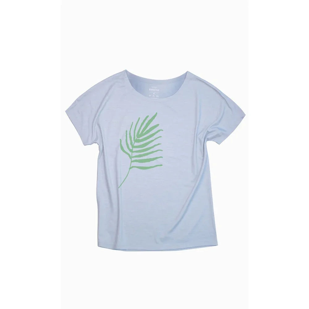 T-shirt Bonnetier Flow - Feuille (femmes)