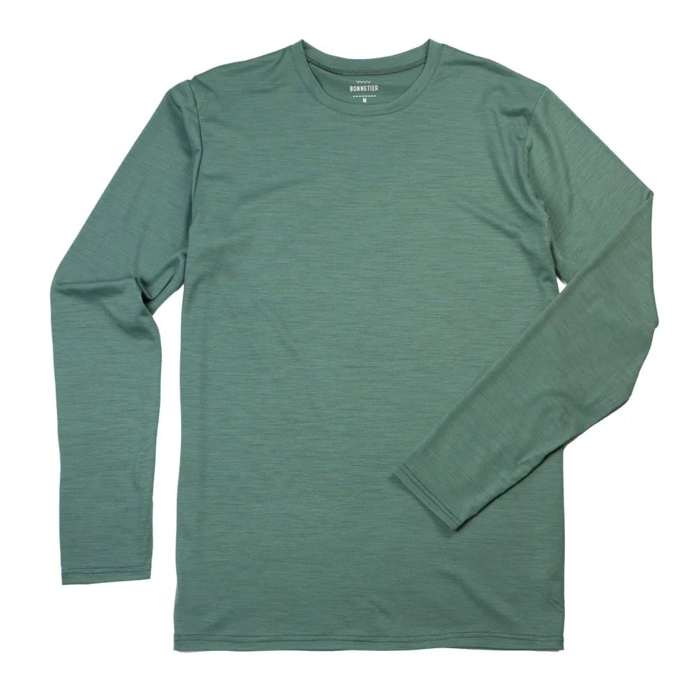 T-shirt à manches longues Bonnetier Techcrew - Montagne