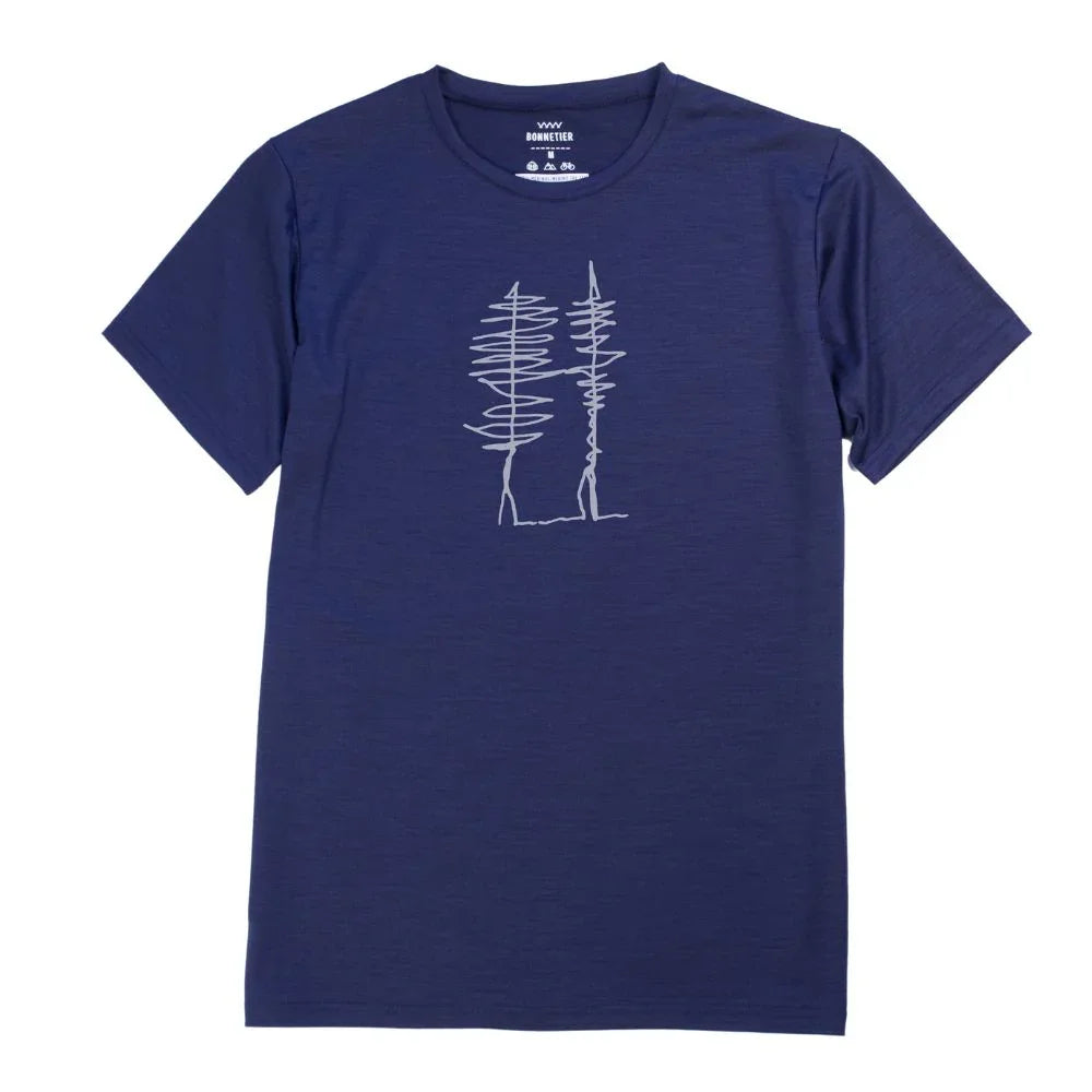 T-shirt Bonnetier Vinco - Arbre Doodle (hommes)