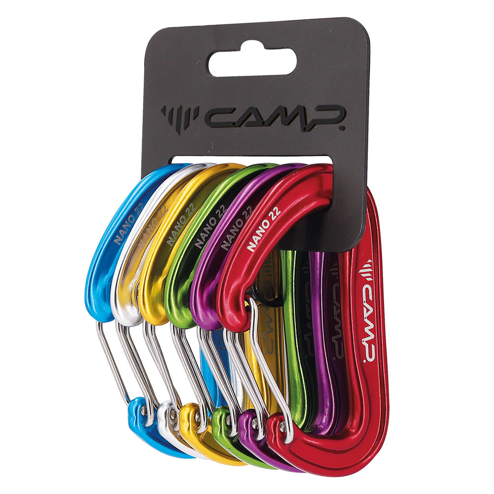 Ensemble de mousquetons Camp Nano 22