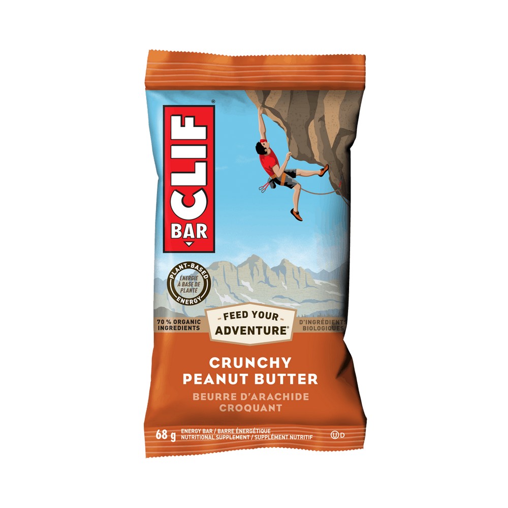 Barre énergétique Clif Beurre d'arachide croquant