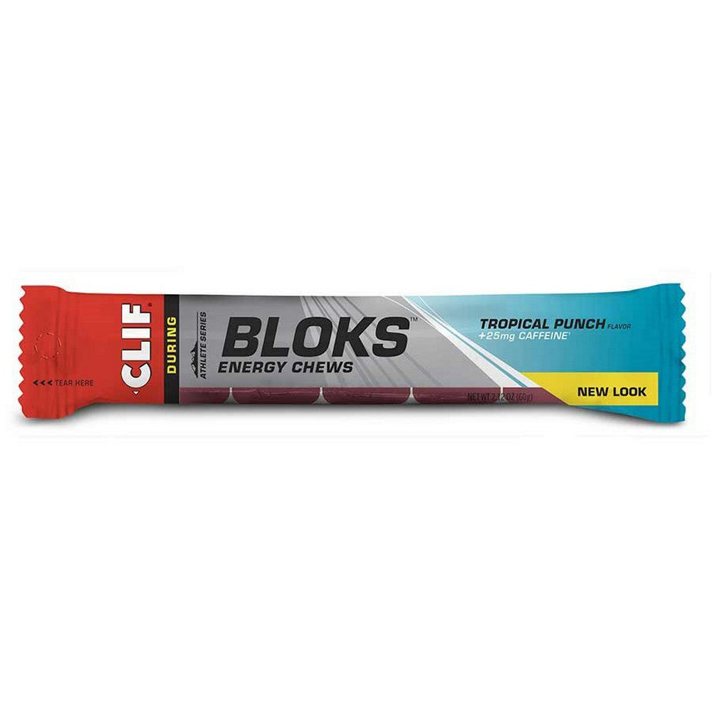 Friandise énergétique Clif Shot Bloks Fastpak punch tropical