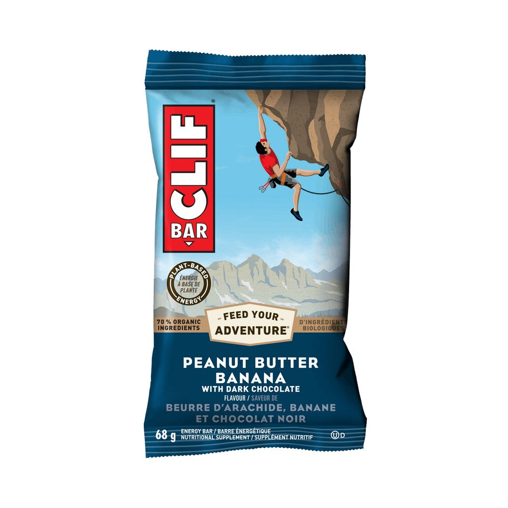 Barre énergétique Clif Beurre d'arachide, banane et chocolat noir