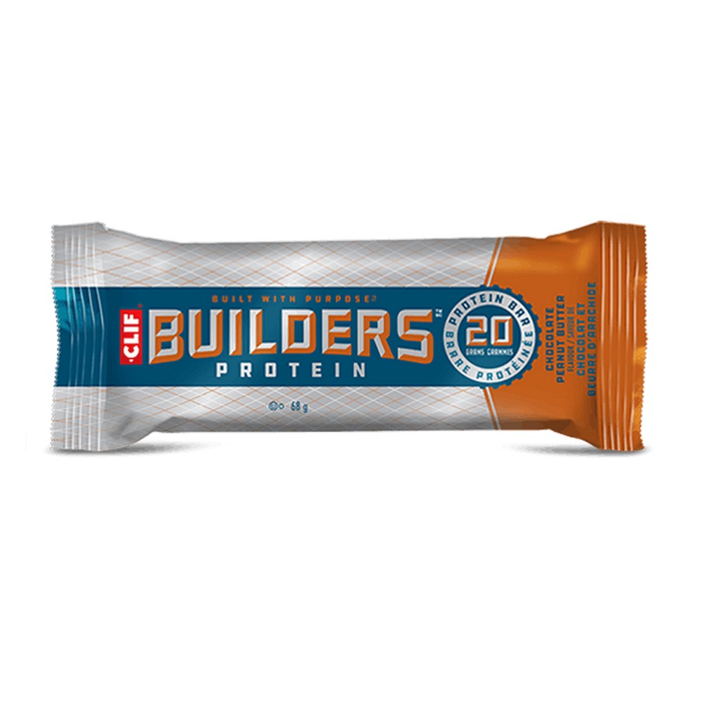 Barre énergétique Clif Builders Chocolat et beurre d'arachide