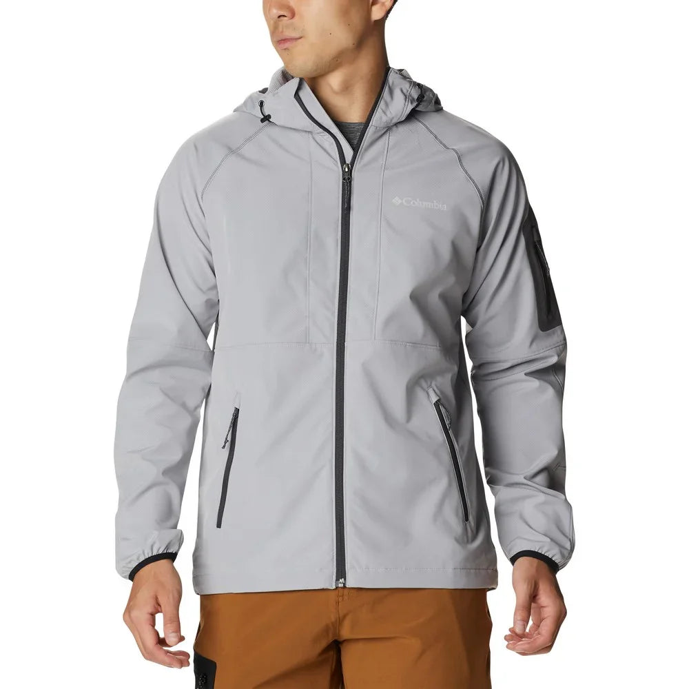 Manteau softshell à capuchon Columbia Tall Heights (hommes)