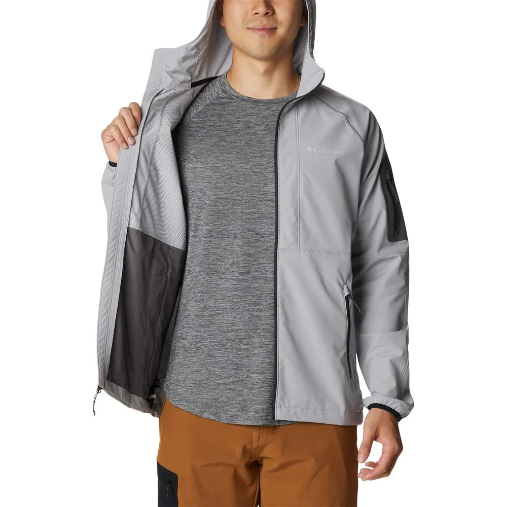 Manteau softshell à capuchon Columbia Tall Heights (hommes)