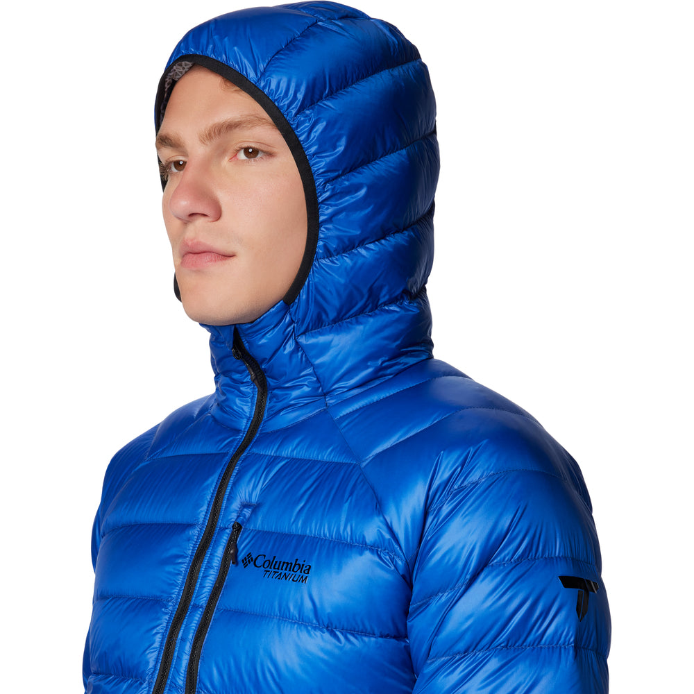Manteau en duvet à capuchon Columbia Arctic Crest (hommes)