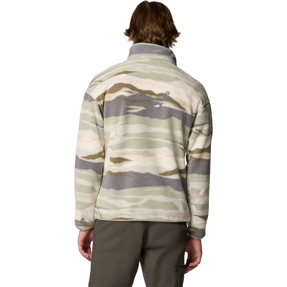 Columbia M's Helvetia II Printed Half Snap Fleece Shirt