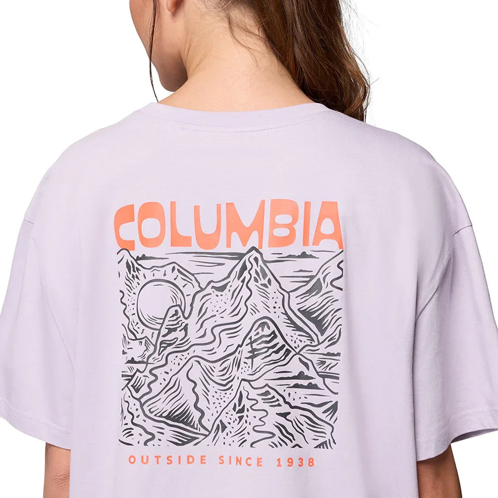 T-shirt Columbia Rolling Bend Graphic Oversized (femmes)