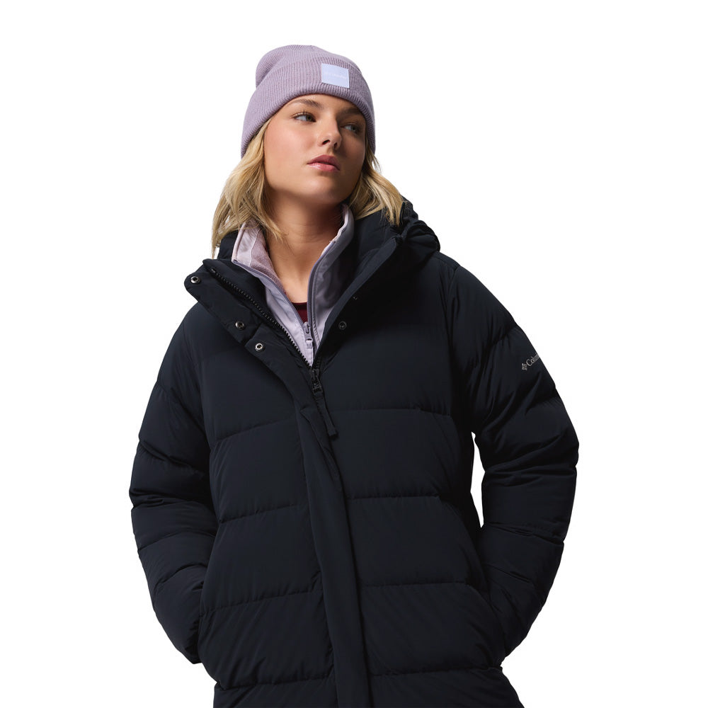 Columbia W's Amaze Puff Long Hooded Jacket
