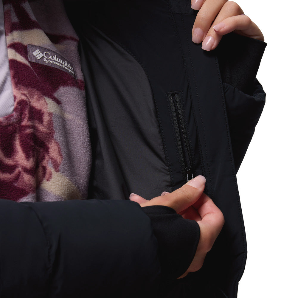 Columbia W's Amaze Puff Long Hooded Jacket